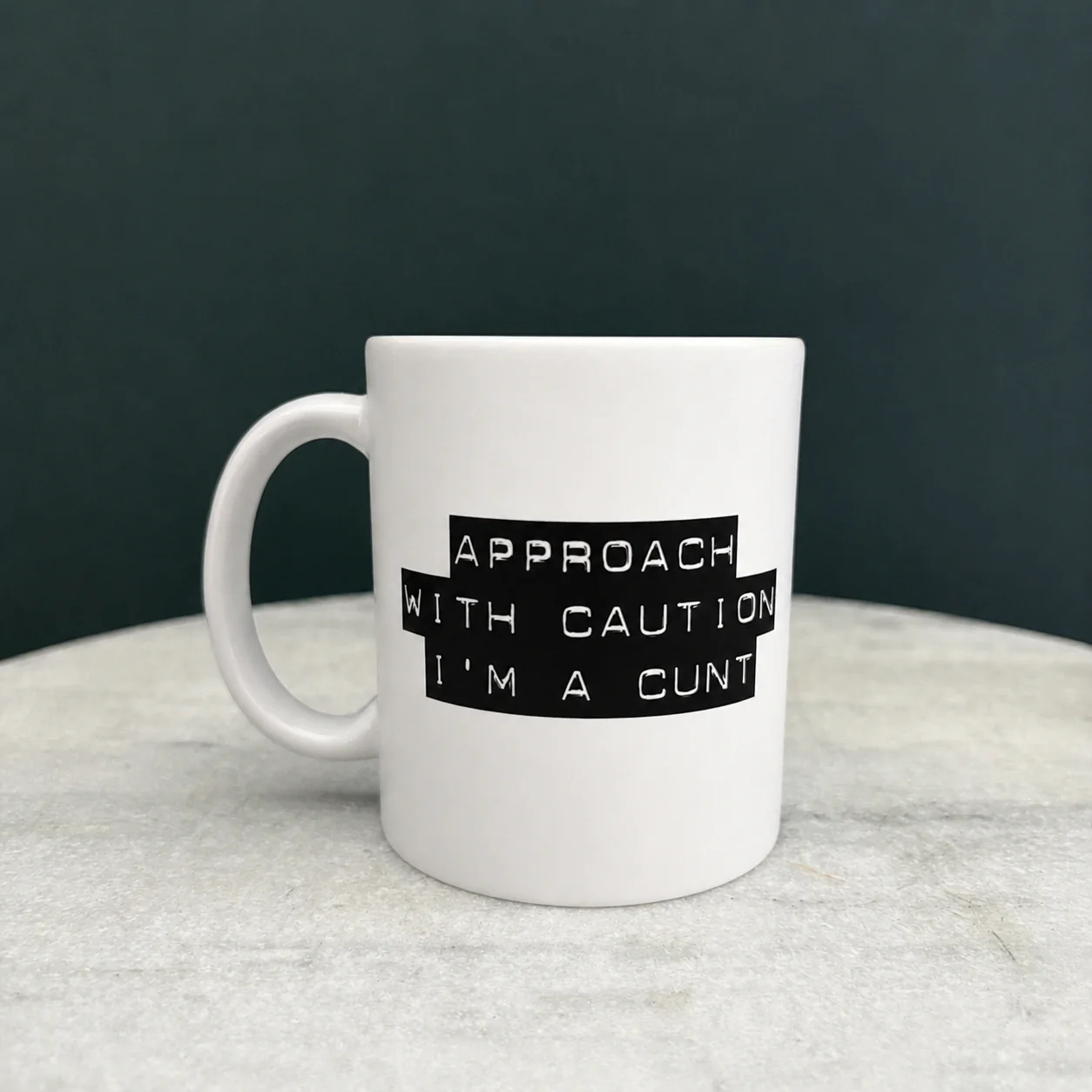 Caution Mug