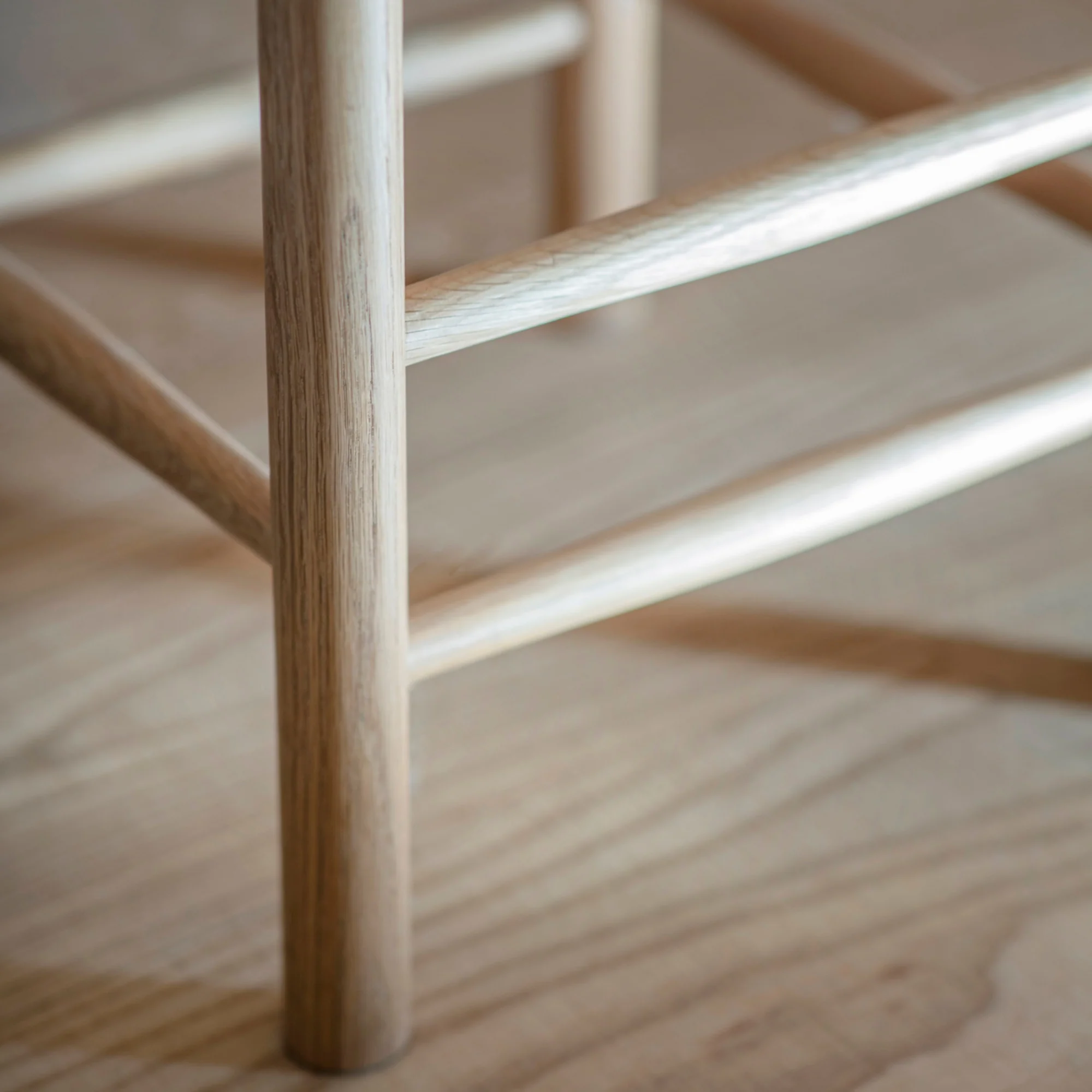 Oak Bar Stool - Image 3