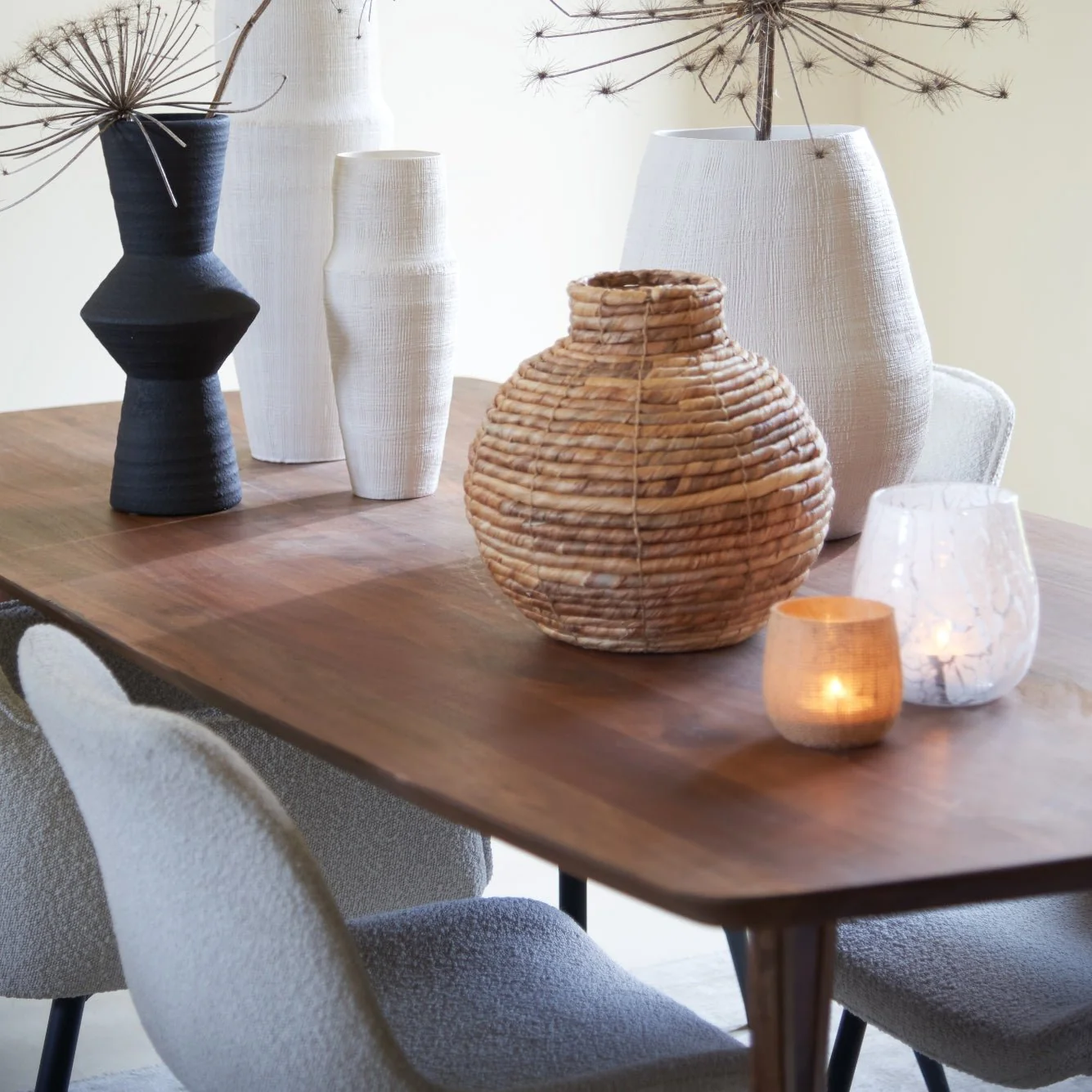 Solid Wood Dining Table - Image 3
