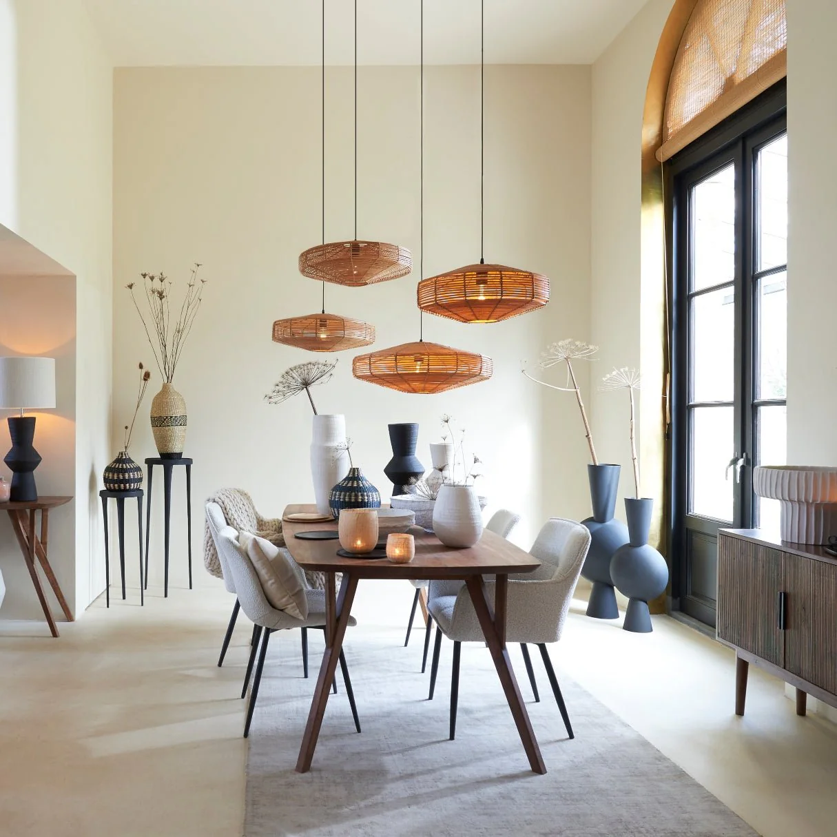 Solid Wood Dining Table - Image 4
